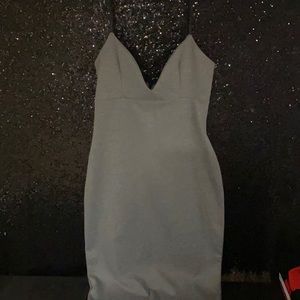 NWT MISSGUIDED Little Grey Dress US Size 10